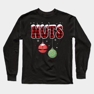 Chest Nuts Christmas Matching Couple Chestnuts Long Sleeve T-Shirt